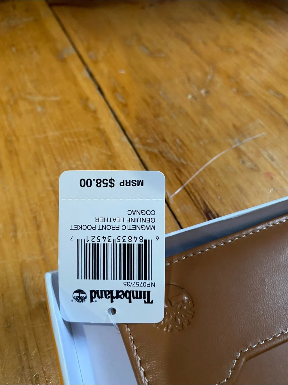Timberland slim leather